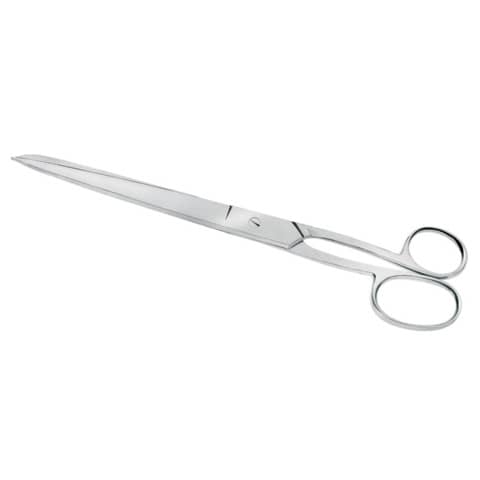 Forbici Westcott Steel asimmetriche in acciaio inox argento – lame 25 cm – E-30811 00