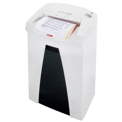 Distruggidocumenti uso frequente HSM SECURIO B22 P-4 – 33 L – taglio a frammenti 3,9×30 mm – bianco 1833121