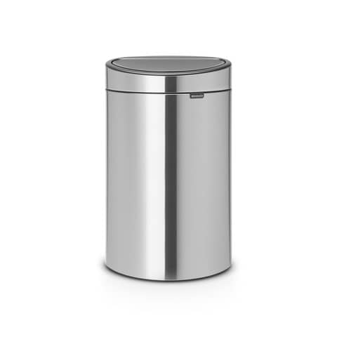 Pattumiera Brabantia Touch Bin New 30,2×43,5×72,7 cm 40 litri Inox Satinato – 114823