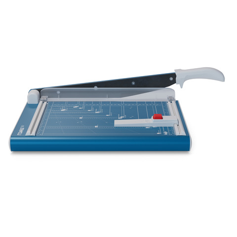 Taglierina a leva Dahle con pressino manuale max 15 fogli – luce 330-1,5 mm blu  R000533