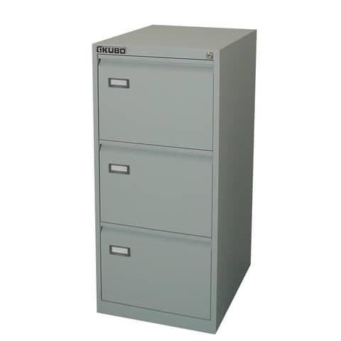 Classificatore per cartelle sospese KUBO 3 cassetti 46x62x101 cm grigio 4003