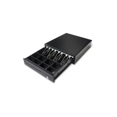 Cassetto portadenaro Holenbecky 35×40,5×9 cm in acciaio nero 3439
