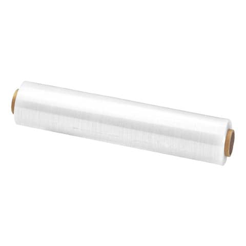 Film estensibile SYROM formato 50 cm x 165 m polietilene bianco 19019