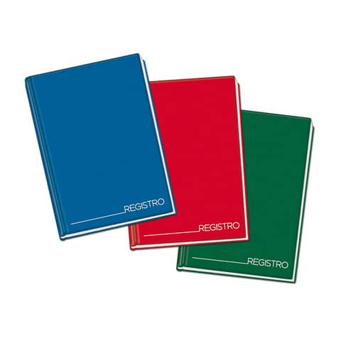 Registro cartonato Blasetti cucitura filo refe 48 ff 70 g/m² A4 – quad. 5 mm 1336