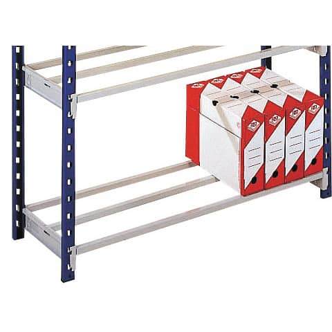 Staffe aggiuntive per scaffalatura Paperflow RANG’ECO 100×34 cm – grigio – conf. 2 pezzi – K605132