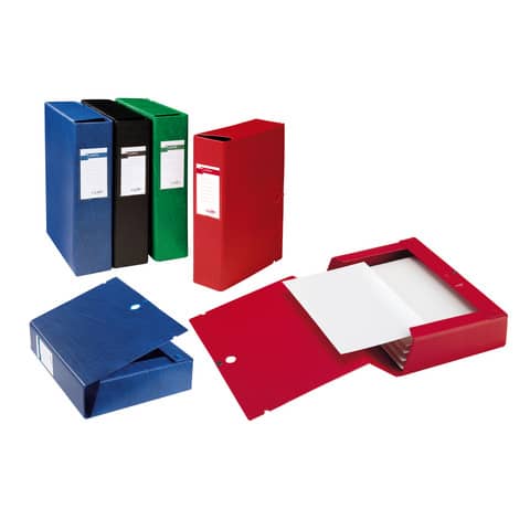 Cartella portaprogetti con bottone Sei Rota Scatto – dorso 6 cm rosso – 26×36 cm – 67900612