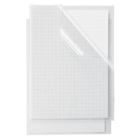 Cartelline a L in PVC Sei Rota Capri 61 R altissimo spessore – trasparente A4 – conf. 10 pezzi – 26006200