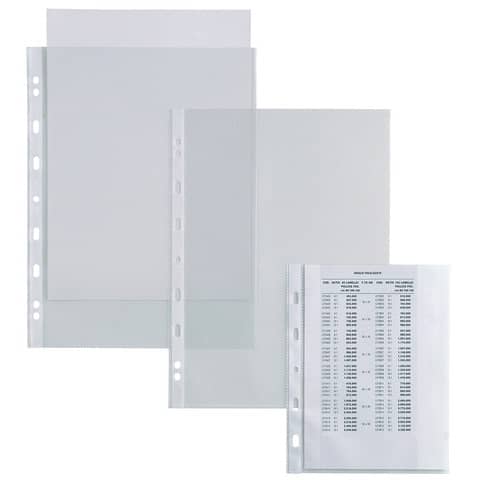 Buste in PP buccia Sei Rota Atla 150 – alto spessore trasparente – 22×30 cm – conf. 50 pezzi – 662219