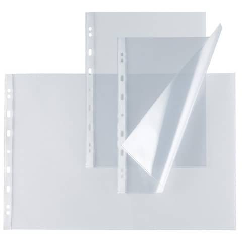 Buste in PP liscio Sei Rota Atla T 150 – alto spessore trasparente 42×30 cm – conf. 10 pezzi – 664215