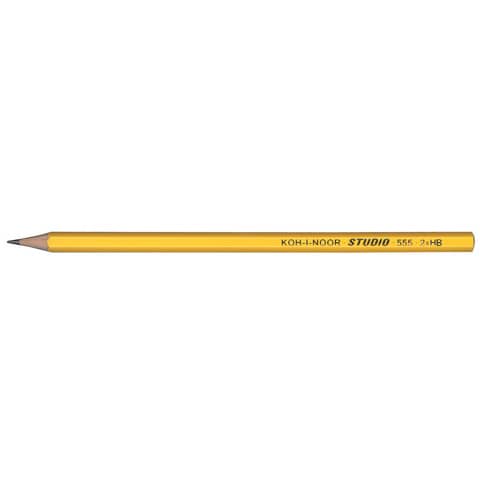 Matita in grafite KOH-I-NOOR Studio gradazione 2B conf. 12 pezzi – H555-1