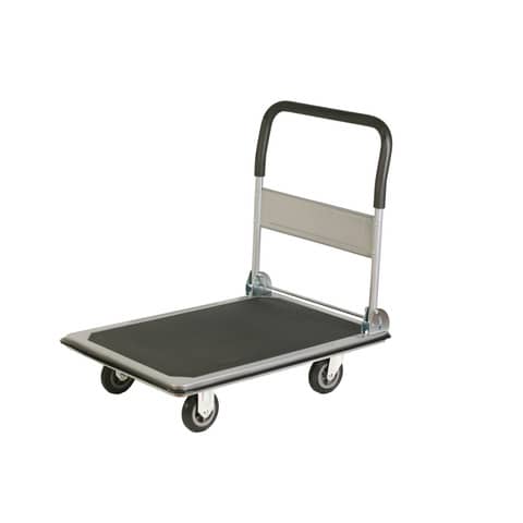 Carrello portapacchi Serena Group in lamiera rinforzata grigio/nero 91x61x87 cm – portata 300 kg – PZS250