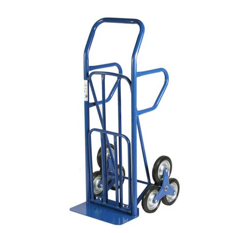 Carrello in acciaio Serena Group 55 x 52-80 x h. 140 cm blu portata 150 kg – manico singolo – HT4028