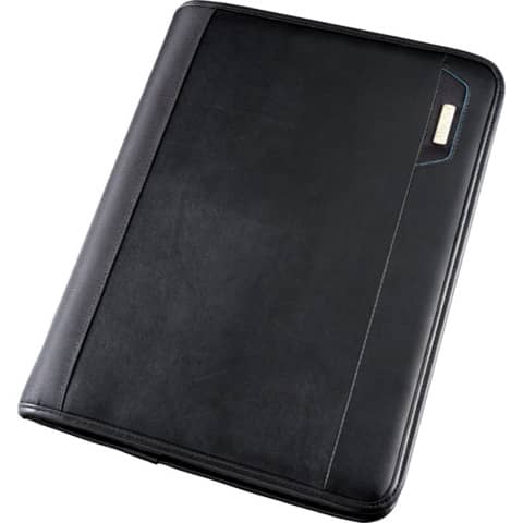 Cartella portadocumenti con custodia multiuso Alassio TRENTO in similpelle 36x5x28,5 cm A4 nero – 30114