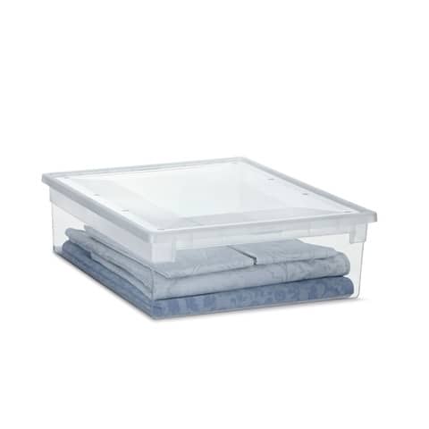 Contenitore multiuso TERRY Light Box 52 – 22 L trasparente – 37,6x52x13,9 cm – 1002676