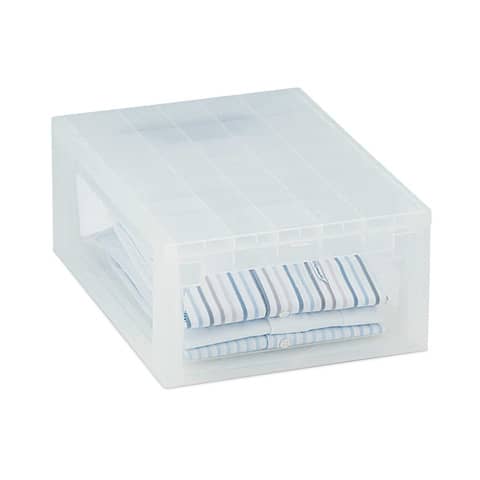 Cassetto multiuso TERRY Light M 12 lt. trasparente – 39×29,6×16 cm 1001383