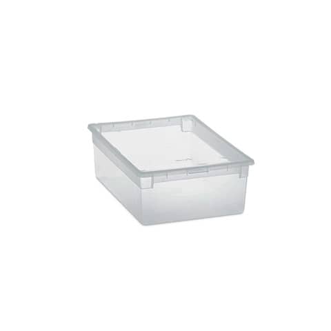 Contenitore multiuso TERRY Light Box M 12 lt. trasparente 27,8×39,6×13,2 cm 1001379