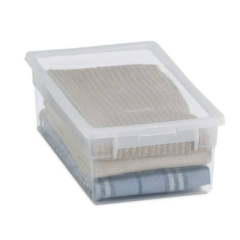 Contenitore multiuso TERRY Light Box XS 5 lt. trasparente 19×33,4×11 cm 1001377