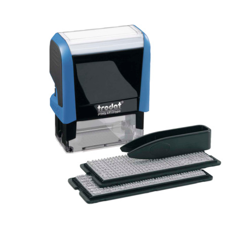 Timbro componibile TRODAT Printy Typo 58×22 mm nero 43146