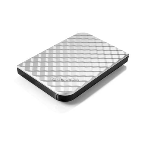 Hard Disk Esterno Verbatim Store ‘n’ Go USB 3.0 2 TB argento – 53198