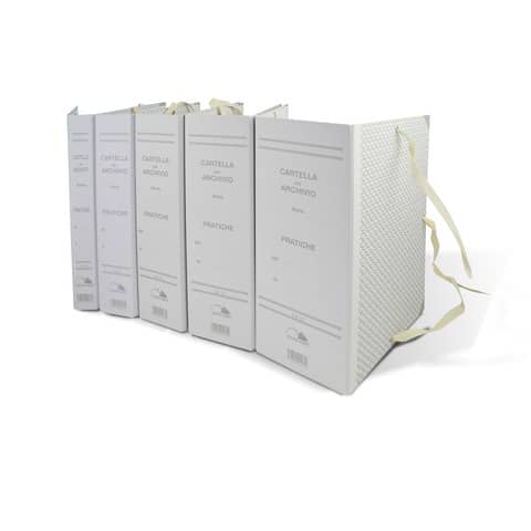 Faldone con lacci occhiellati EURO-CART cartone da 1,8 mm dorso 10 cm – 25×35 cm CA10