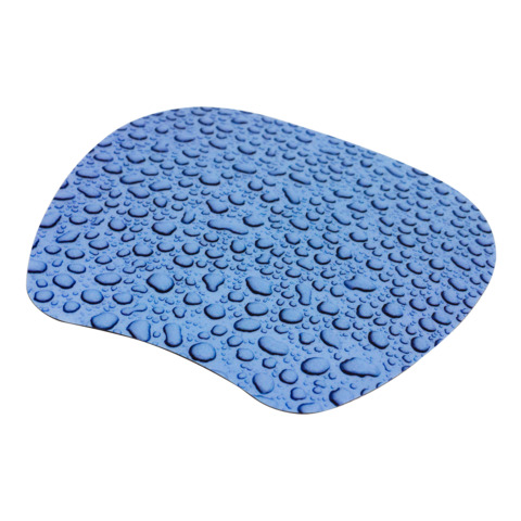 Tappetino mouse Q-Connect 21,2×17,2 cm Design Raindrop KF04559