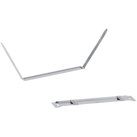 Clip fermafogli Q-Connect passo 80 mm metallo conf. da 50 – KF26083