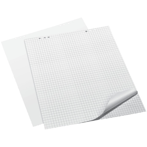 Blocchi per lavagne a fogli mobili Q-Connect 68×98 cm 20 ff senza rigatura conf. da 5 pezzi – KF18928