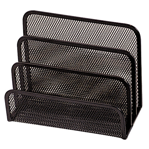 Sparticarte in metallo Q-Connect 17×13,5×8,3 cm nero KF00876