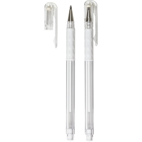 Penna roller Pentel Gel Hybrid grip Luna 0.8 mm bianco K118-LW