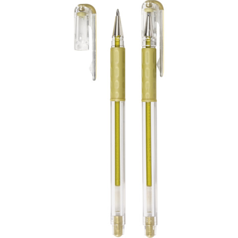Penna roller Pentel Gel Hybrid grip Metallic 0.8 mm oro K118-X