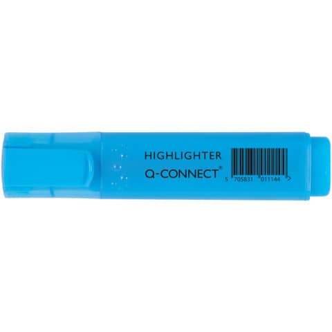 Evidenziatore Q-Connect 1,5-5 mm blu  KF01114