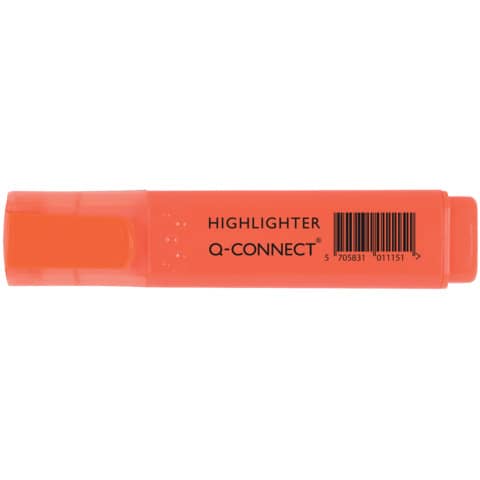 Evidenziatore Q-Connect 1,5-5 mm arancio  KF01115
