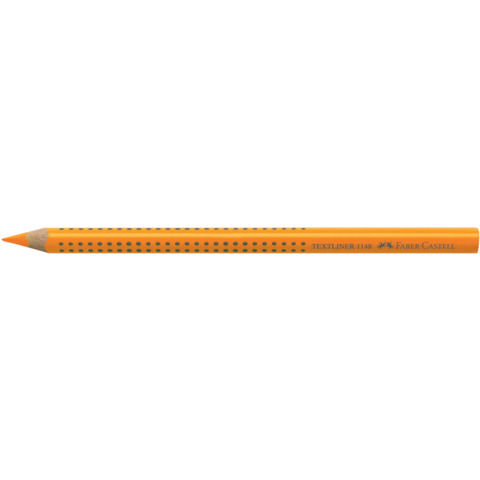 Matita evidenziatore Faber-Castell Textliner Dry 1148 Grip Jumbo  arancione fluo – 114815