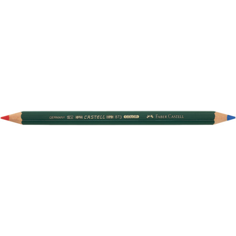 Matita bicolore Faber-Castell CASTELL Color 873 rossa e blu 117500
