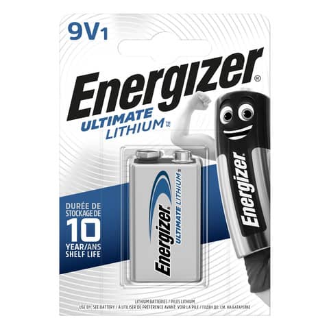 Batteria al litio Ultimate Lithium 9V – E301535000