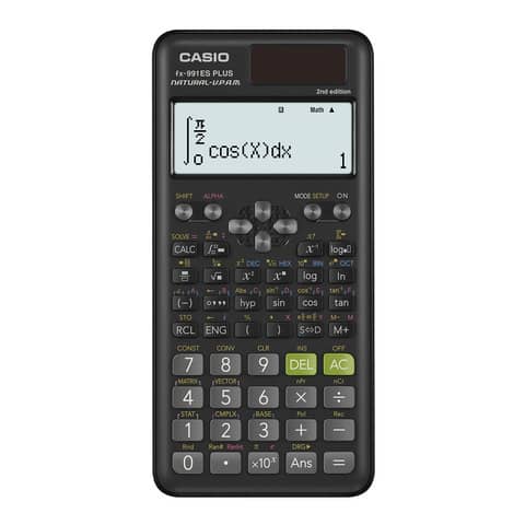Calcolatrice scientifica Casio con 417 funzioni. Ammessa alla Maturità – FX-991ESPLUS-2WETV