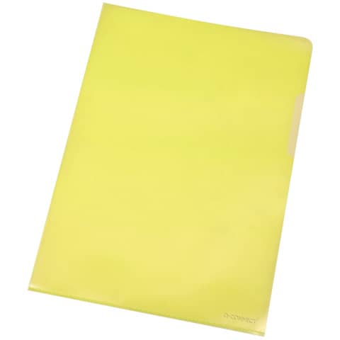 Buste a L Q-Connect PPL A4 giallo – conf. da 100 – KF00308