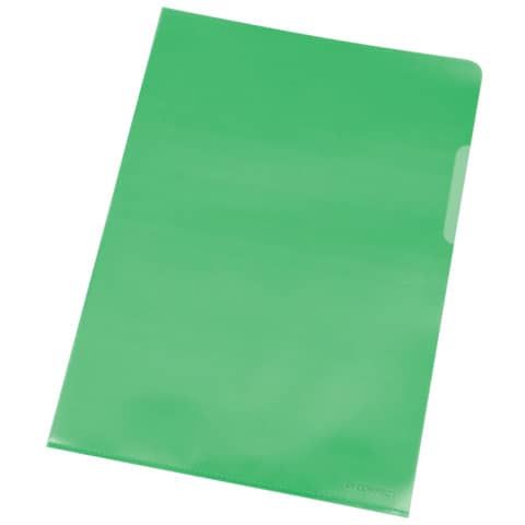 Buste a L Q-Connect PPL A4 verde – conf. da 100 – KF00309