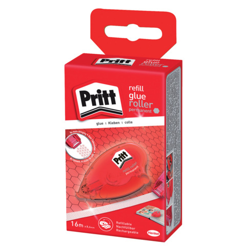 Colla roller Pritt Roller System  – permanente 8,4 mm x 16 m bianco 2120444