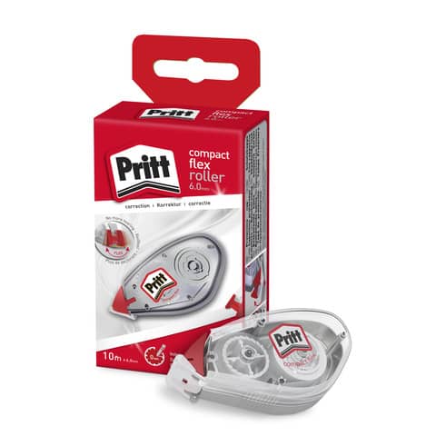 Correttore a nastro Pritt Compact Flex Roller 6 mm x 10 mt – 2679525