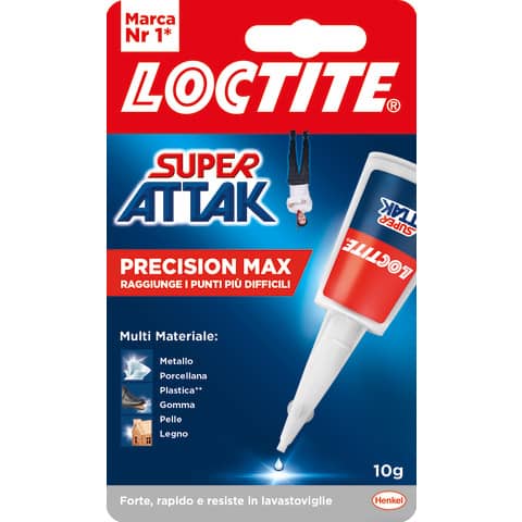 Colla Loctite Super Attak Maxi 10 g trasparente 2971817