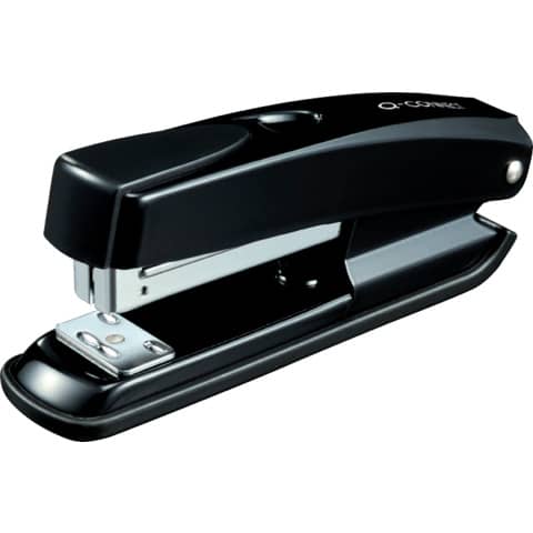 Cucitrice da tavolo Q-Connect metallo 20 ff nero profondità cucitura 6,1 cm – KF01044