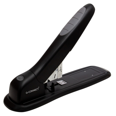 Cucitrice per alti spessori Q-Connect metallo nero 200 fogli KF02293