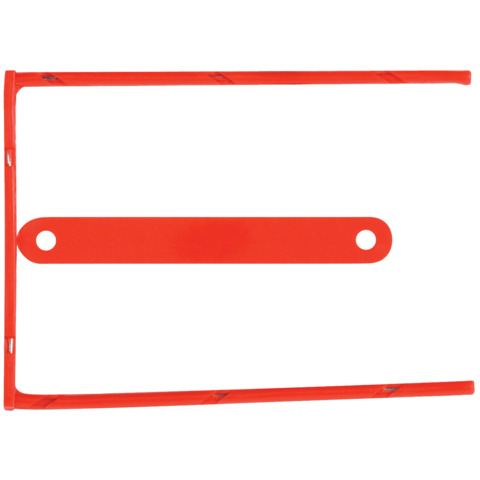 Clip fermafogli Q-Connect rosso passo 8 cm conf. 100 pezzi – KF02281