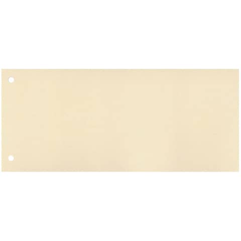 Separatore per archivio con due fori Q-Connect 24×10,5 cm 190 g/m² cuoio conf. da 100 – KF00514