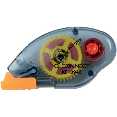 Colla roller permanente in blister Q-Connect monouso 6,5 mm x 8,5 m KF10946