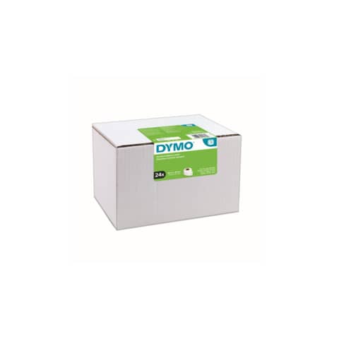 Rotoli da 130 etichette Dymo LabelWriter Indirizzi std. 28×89 mm bianco – Value Pack da 24 rotoli – S0722360