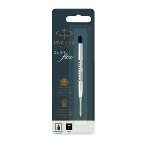 Refill sfera Parker nero F  in blister – 1950367