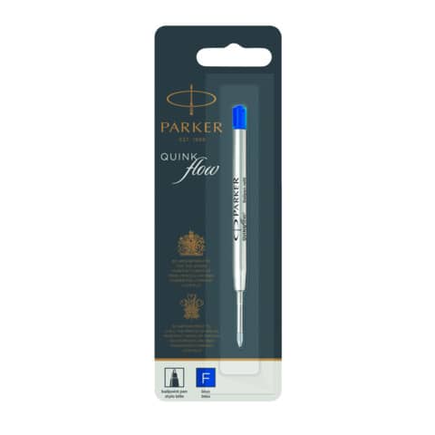 Refill sfera Parker blu F  in blister – 1950368