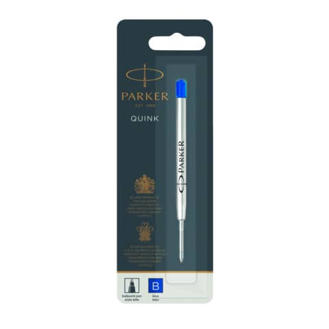 Refill sfera Parker blu L  in blister – 1950365